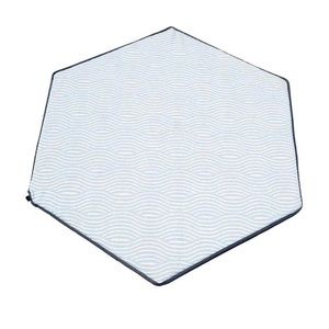 California Beach Co Pop N Go play-mat cover. Whimsical waves. NWT